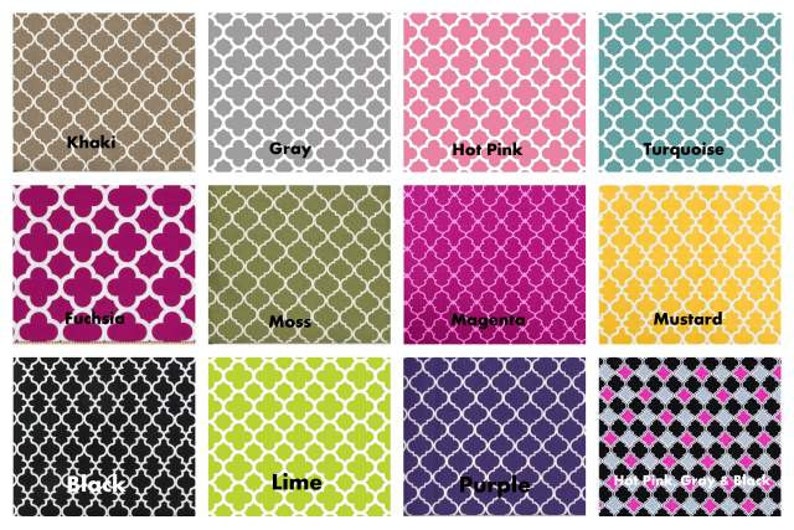 Quatrefoil Black Coupon Organizer Cash Budget Organizer Holder 12 Slot Loyalty Card Holder Set