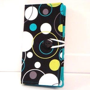 Credit Card Organizer, Business Card, Gift Card, Credit Card Wallet 12 - 38 Slots Lagoon Hoopla