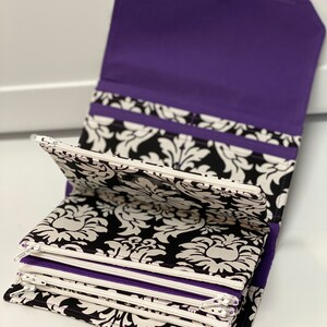 Cash Envelope Wallet - Budget Organizer- Dave Ramsey System - Zipper ...
