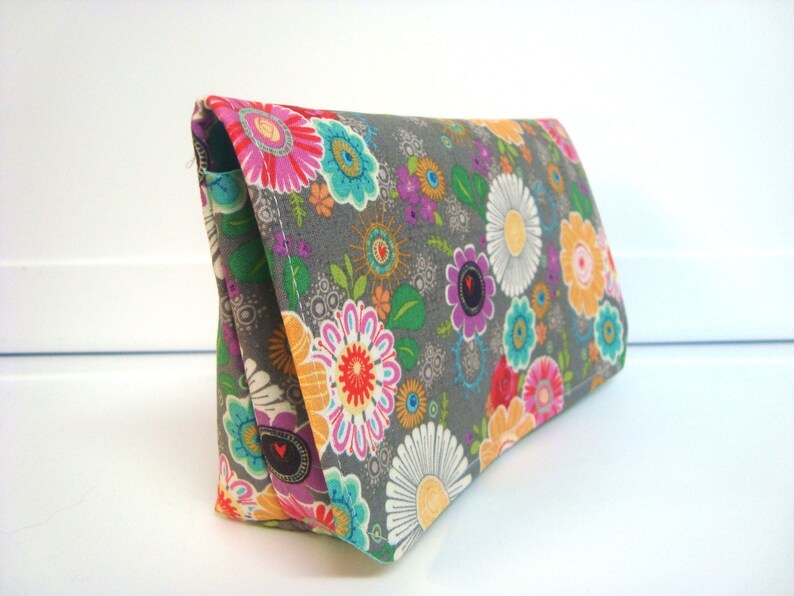 Coupon Organizer Budget Organizer Coupon Holder Coupon Wallet Attaches To You Shopping Cart Picking WildFlowers 2 READY TO SHIP