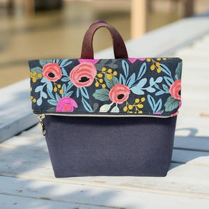 Pochette en toile repliable, sac à fermeture éclair pour femme, trousse à maquillage