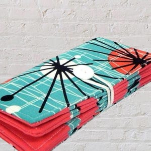 12 - 38  Credit Card Wallet Business Card Organizer  Gift Card Holder Loyalty Card Case Atomic