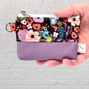Petite pochette à fermeture éclair, porte-monnaie, porte-cartes, pochette pour écouteurs, organiseur de sac à main, sac à bijoux Orchard Rifle Paper Co.