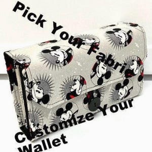 Customize Your Cash Envelope Budget Wallet For Dave Ramsey System Pick Your Fabric