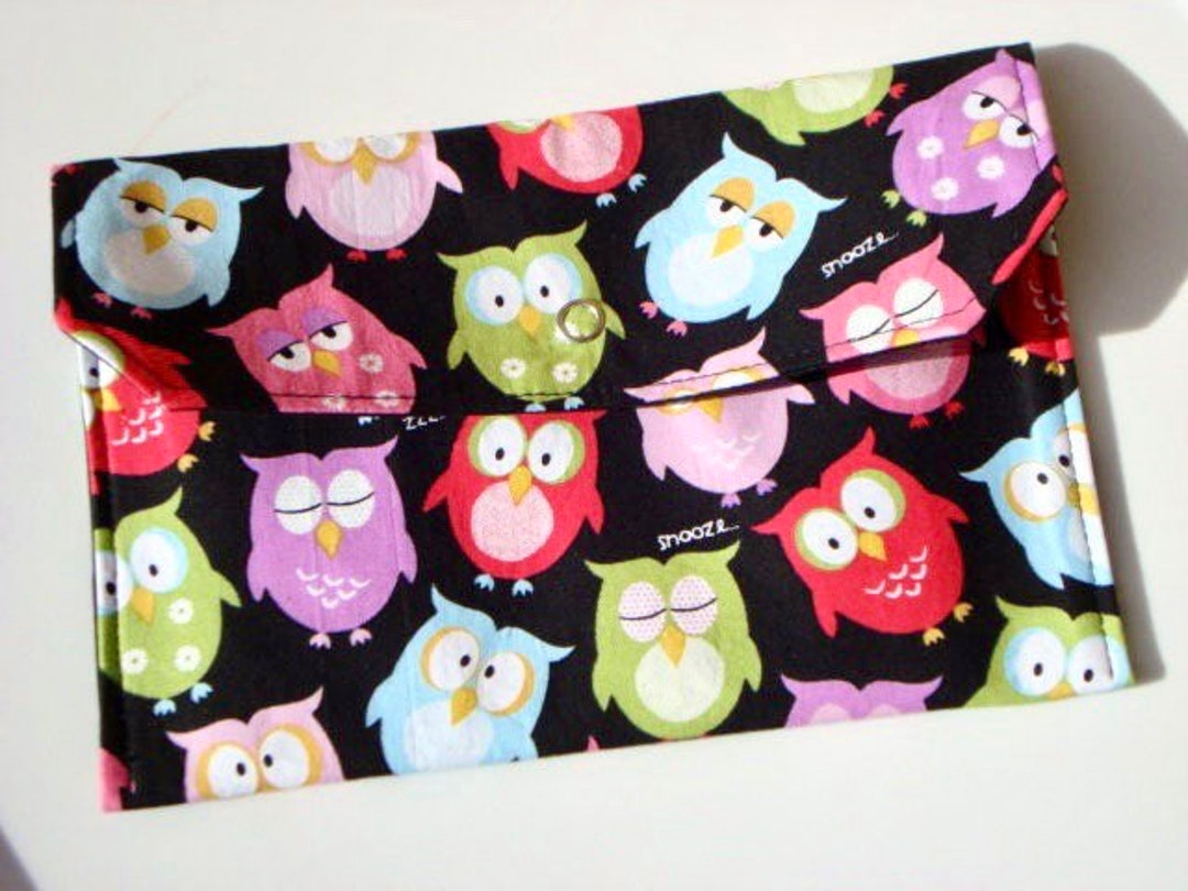 Coupon / Cash Budget Clutch Organizer SNOOZE OWL Etsy