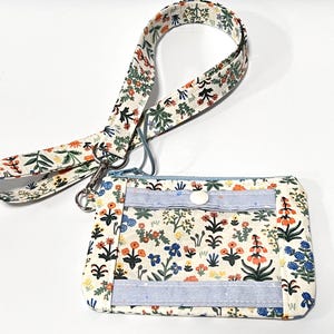 Pochette pour carte d'identité avec fermeture éclair, porte-monnaie, porte-carte d'identité étudiant, pochette mince minimaliste, portefeuille femme, pochette pour cartes, porte-cartes avec bracelet pour carabine Paper Co
