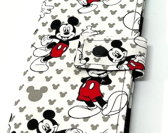 12 - 38 Credit Card Wallet , Business Card Organizer, Credit Card Holder Mickey Mouse Loyalty Card Case with Zipper Pocket