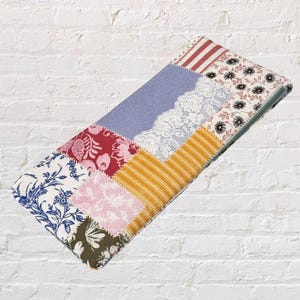 Pencil Bag ,Eye Glass Case, Crochet Needle,Makeup Brush Pouch,  Quilt Picnic Patch