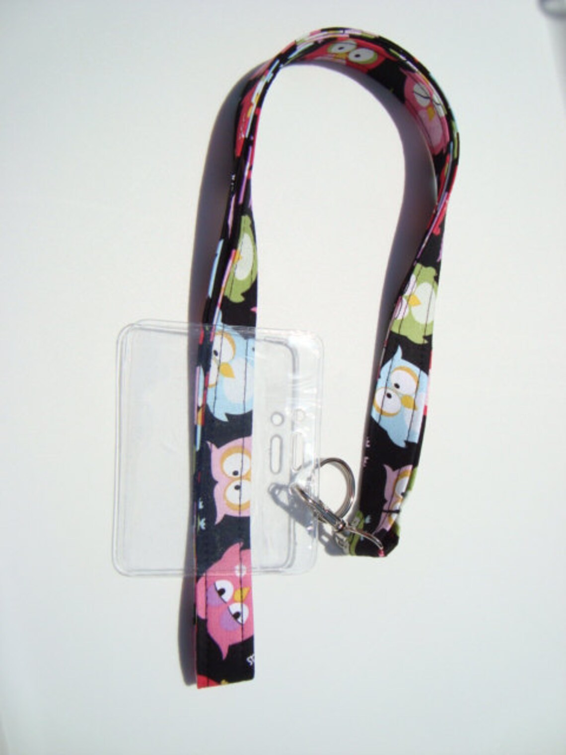 Lanyard Key Chain ID Holder With Swivel Lobster Claw and Etsy