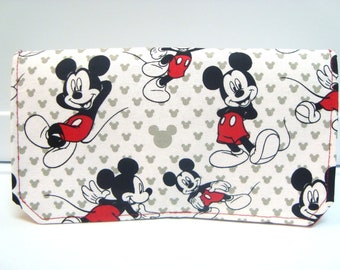 Coupon Organizer Cash Budget Holder Woman’s Receipt Organizer- Attaches to your Shopping Cart  - Mickey Pick Your Size