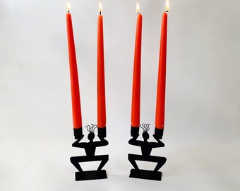 METAL FIGURE CANDELABRA - 1 Available