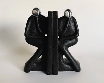 STONE FORM BOOKENDS - s/2