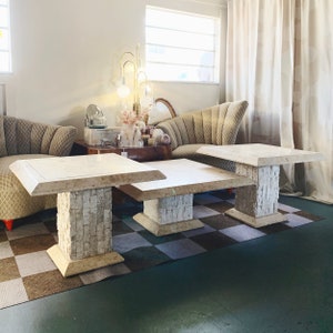 Tessellated Table Etsy