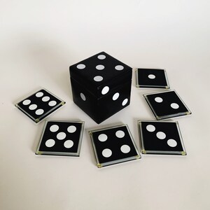 Vintage Glass Dice - Etsy
