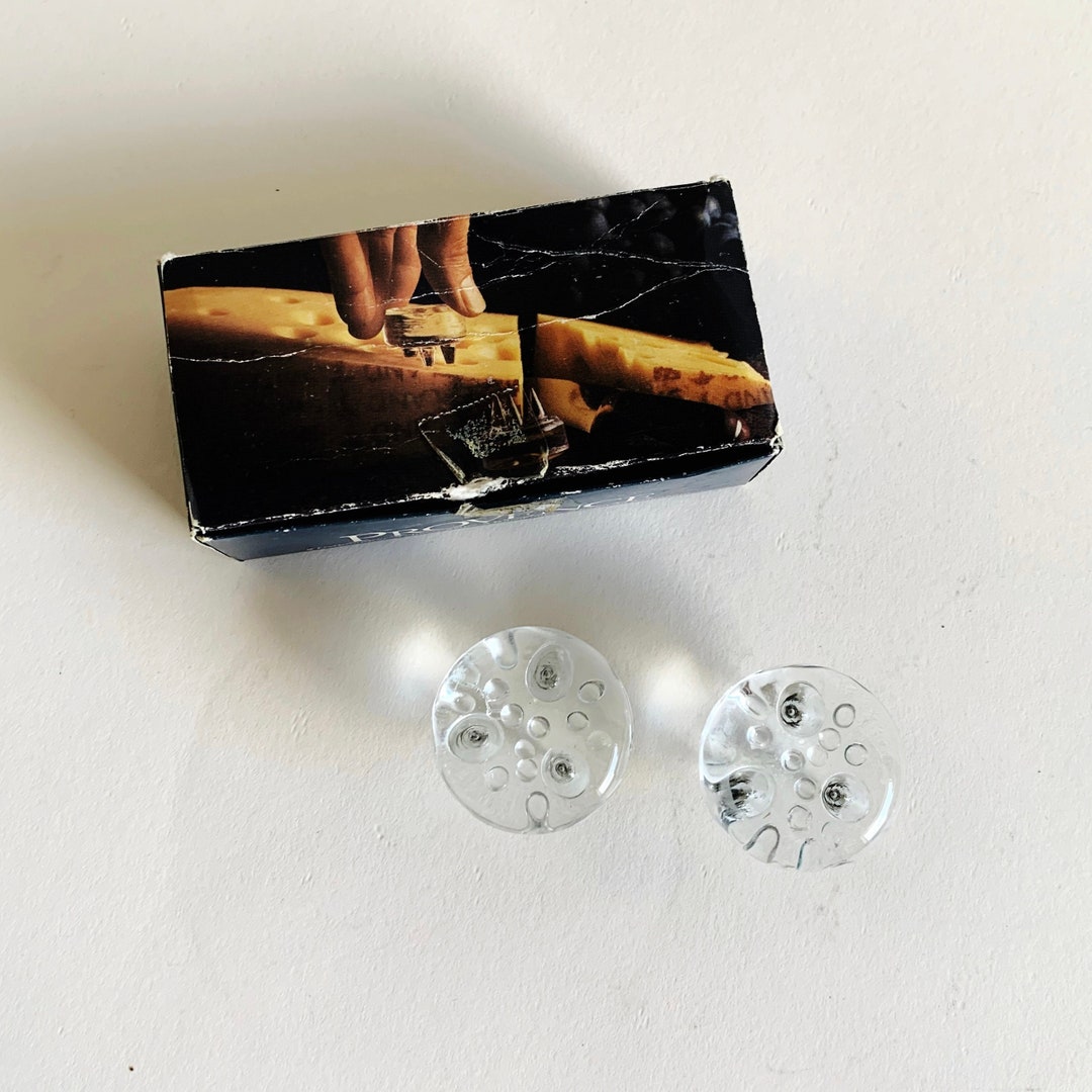 CRYSTAL CHEESE GRIPS S/2 Etsy