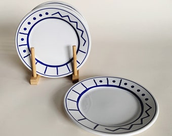 POSTMODERN COBALT PLATES - S/4