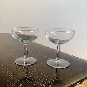 MIDCENTURY COUPE GLASSES - S/2