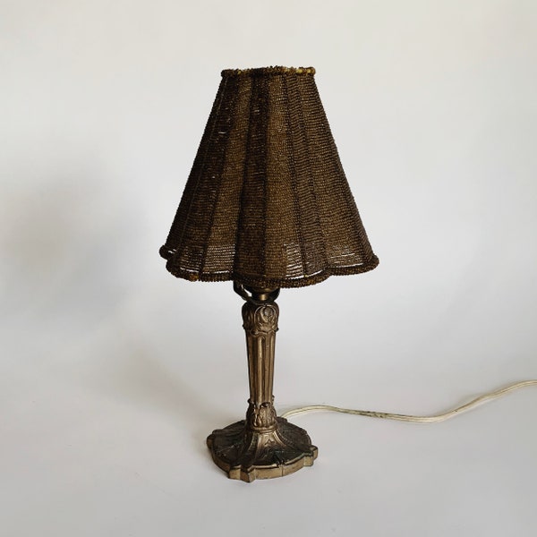 Beaded Lamp Shade Etsy