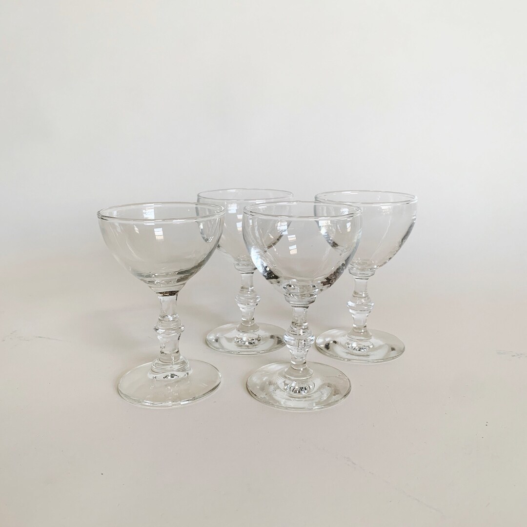 MIDCENTURY APERITIF GLASSWARE S/4 Etsy