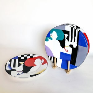 POSTMODERN CHARGER PLATES - S/4