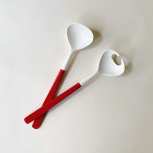 MIDCENTURY SALAD SERVER