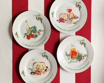 ANTIPASTO MEDITERRANEAN PLATES - S/4