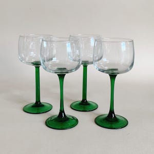 FRENCH WINE GLASSES - S/4