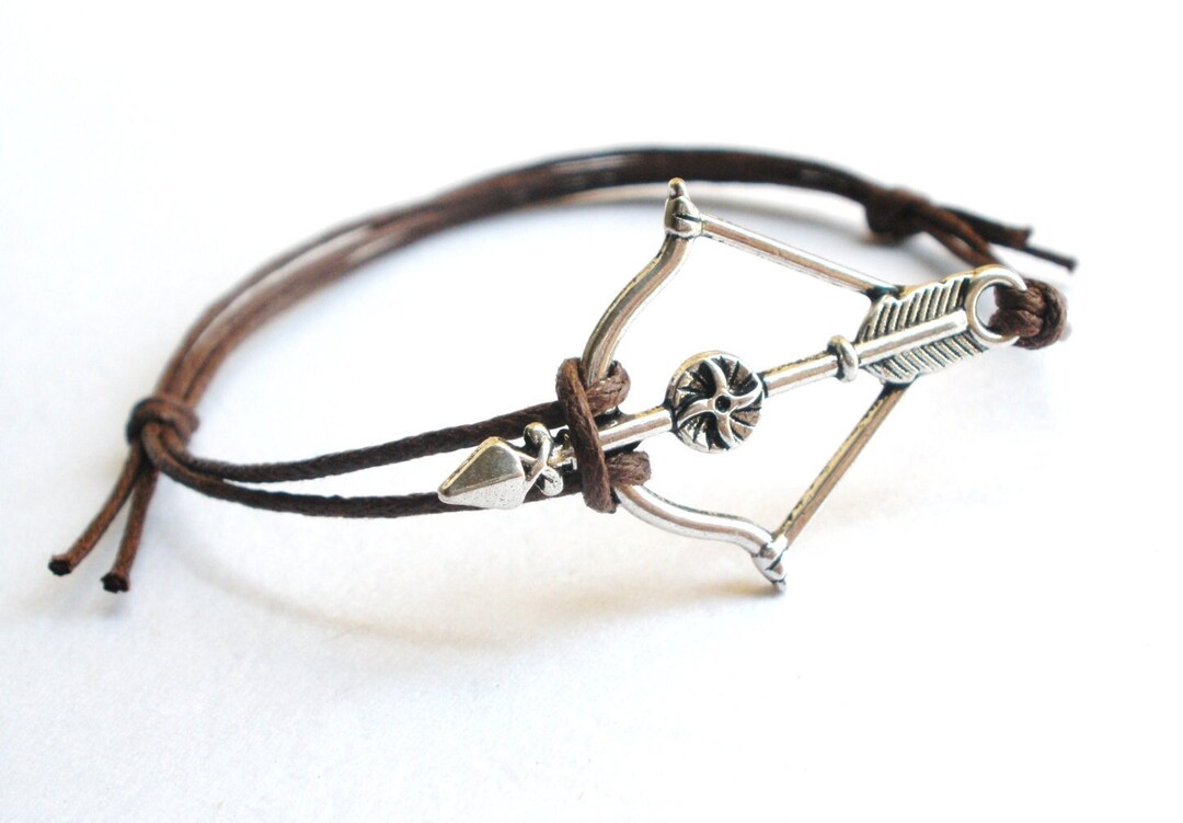 SALE Epic Archery Bow Bracelet Anklet or Choker waxed Etsy