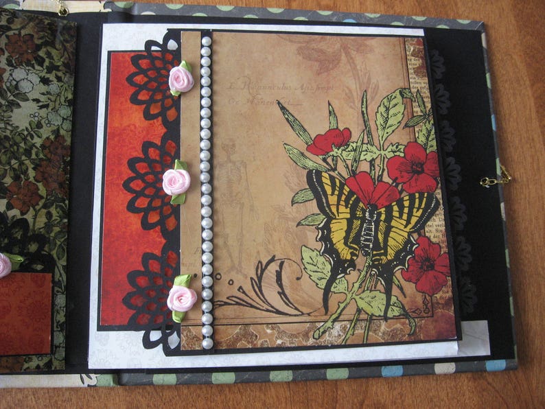 TUTORIAL 8x8 Scrapbook Mini Album Interactive PDF Etsy