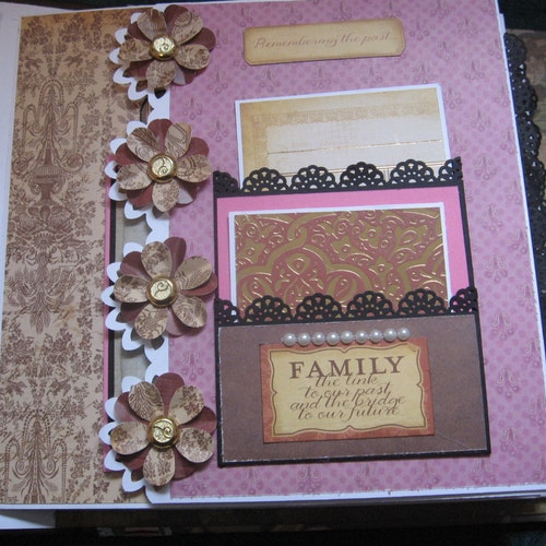 TUTORIAL 7x9 Waterfall Scrapbook Mini Album PDF Etsy