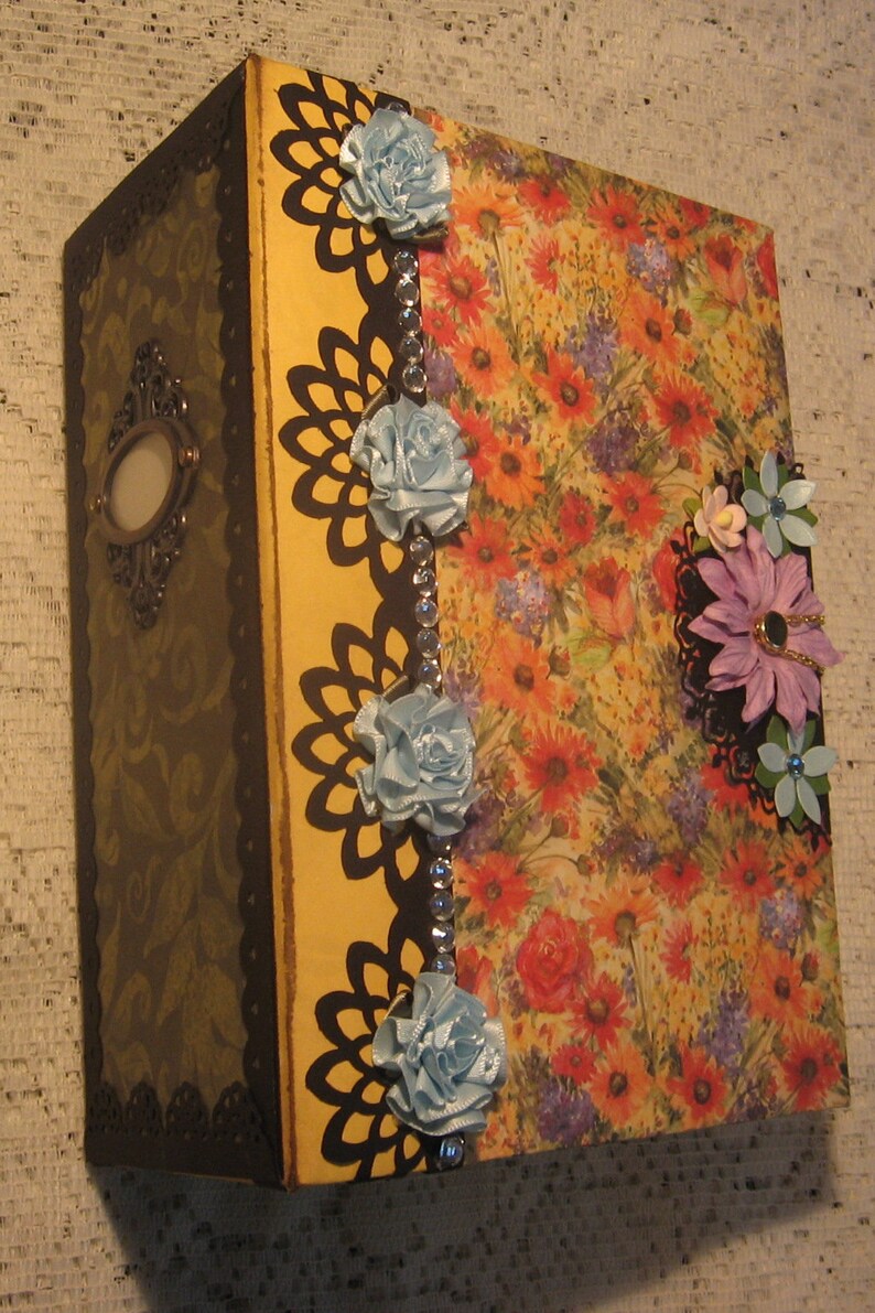 TUTORIAL Combination Journal and Scrapbook Mini Album PDF Etsy