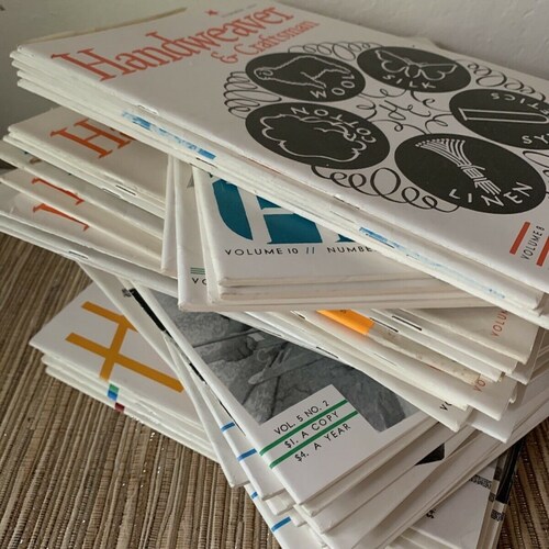 4 Vintage Handweaver & Craftsman Magazine Lot 1954 Weaving Textile Art orders Advertising