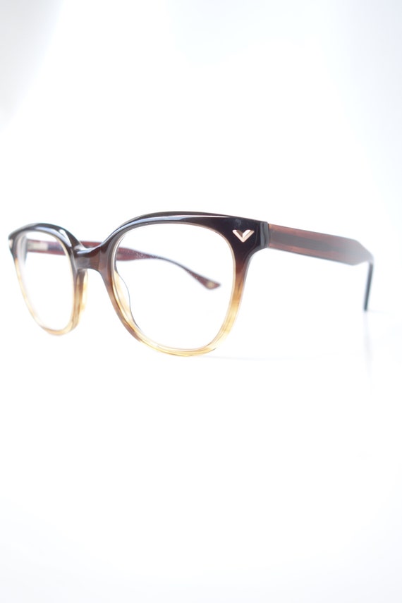 Victory Optical Mens Horn Rim Eyeglasses – Brown … - image 3