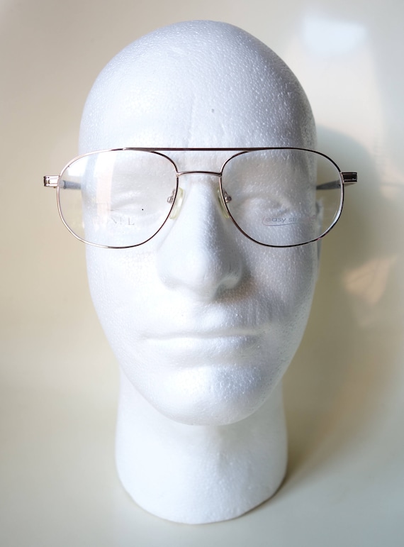 Gafas de aviador de oro para hombre de la década de 1980 Gafas de