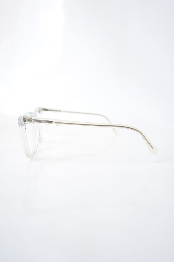 Crystal Clear Round Eyeglasses – Womens Clear Rou… - image 4