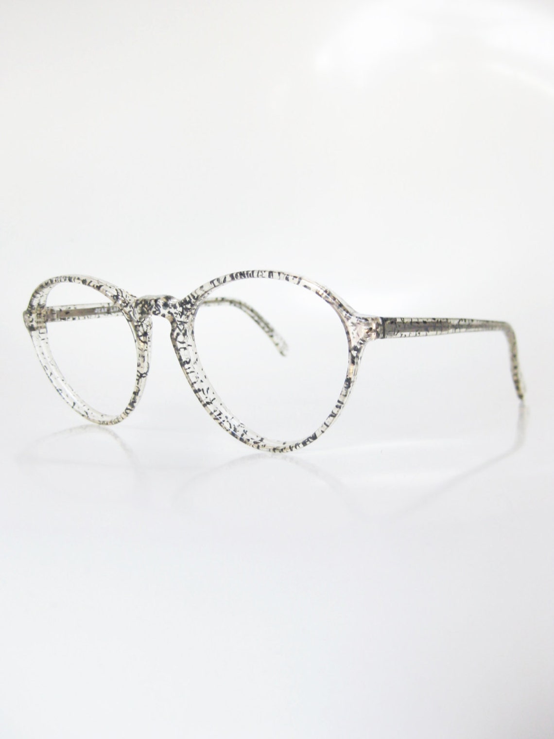 Jean Lafont Clear Eyeglasses Round 1960s Avant Garde Glasses Etsy