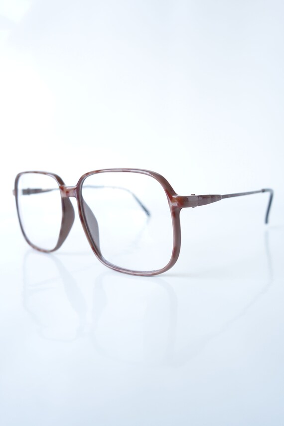 Vintage Mens Fake Eyeglasses 1980s Retro Mens Strai… Gem