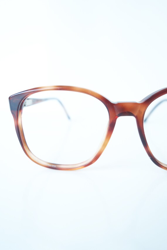 1960s Tortoiseshell Wayfarer Glasses – Womens Amb… - image 2