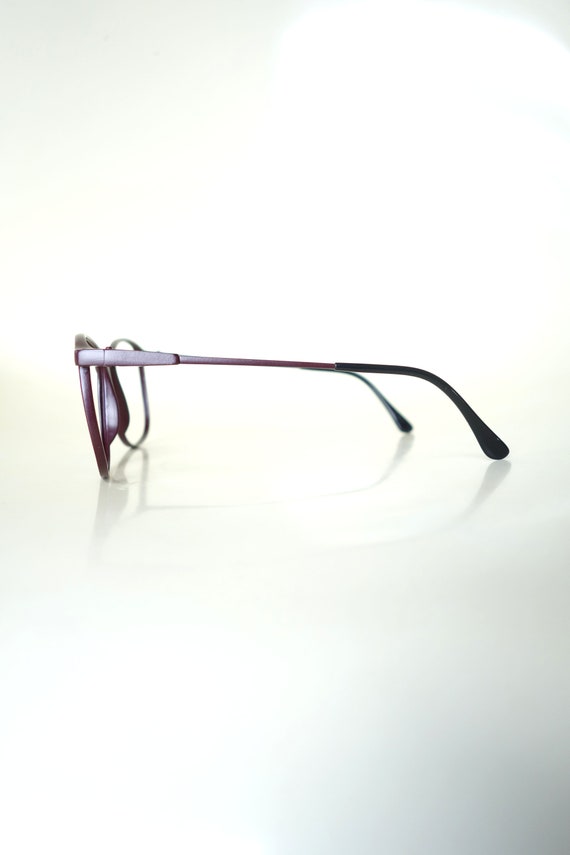 1980s Oversized Womens Eyeglasses - Round Wayfare… - image 5