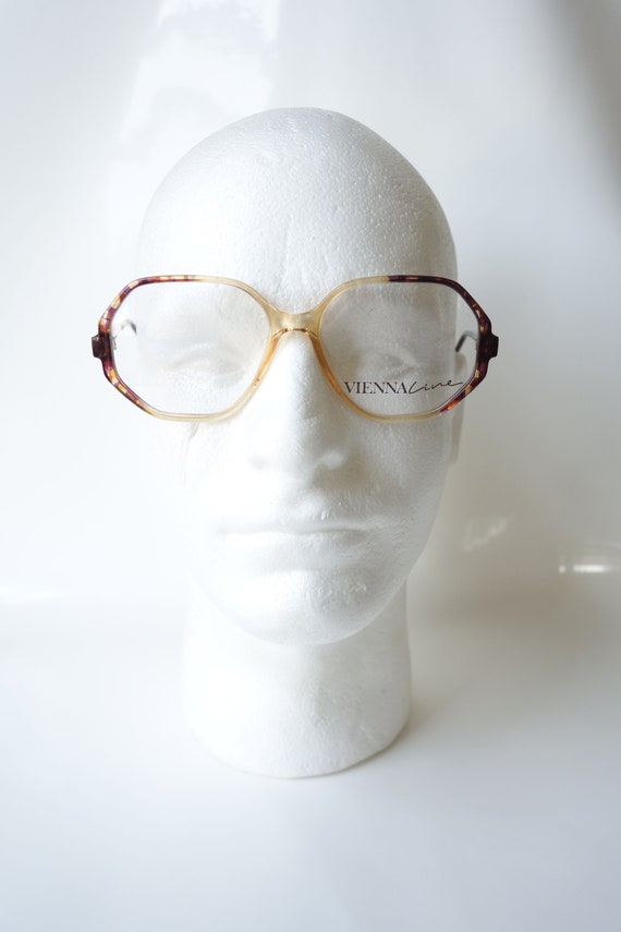 Vintage Mens Octagon Eyeglass Frames – 1970s Geom… - image 5