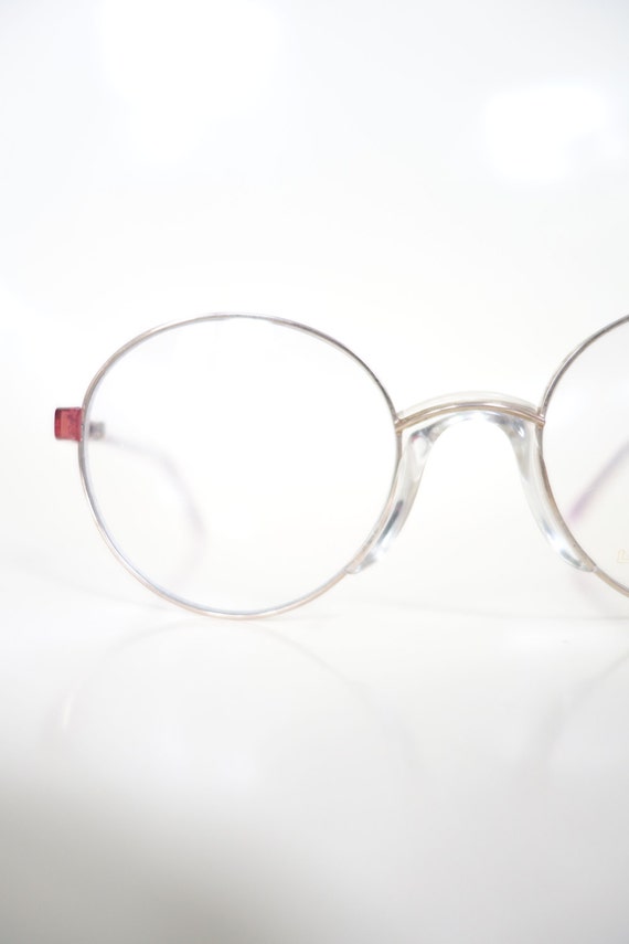 Womens P3 Round Frames - 1980s Round Eyeglasses - 