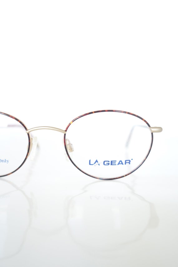 Vintage LA Gear Womens Eyeglasses – Round Geek Chi