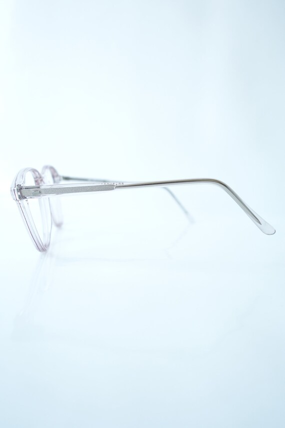 Vintage Lavender Eyeglass Frames – Womens Clear P… - image 3