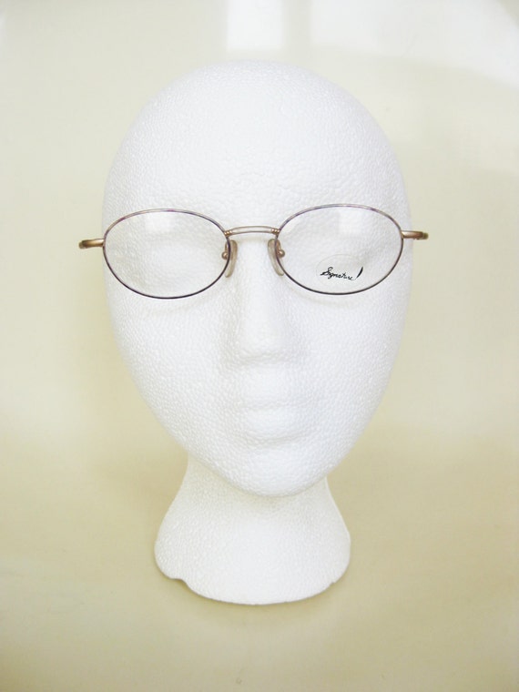 Vintage Womens Reading Glasses - Colorful Pink an… - image 4