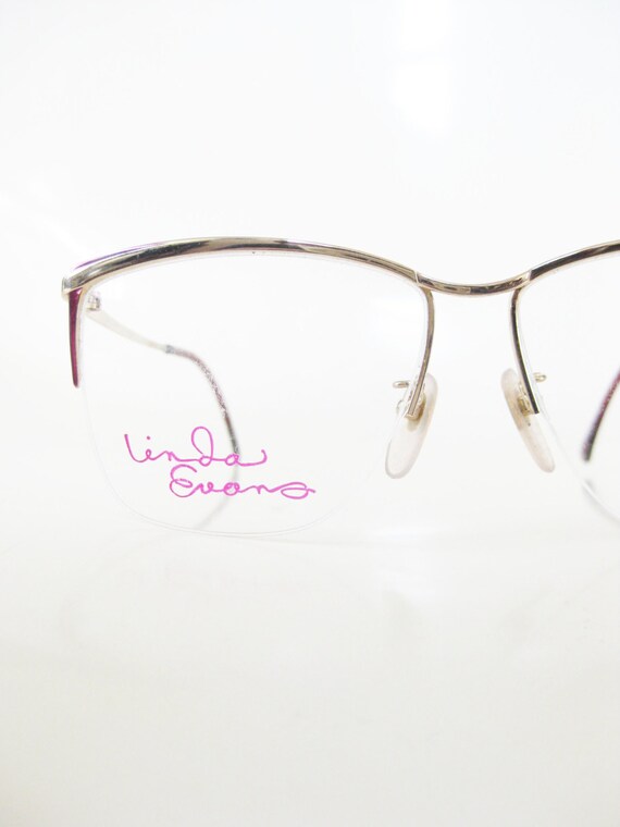 1980s Oversized Red Eyeglasses - Oversize Deadstoc