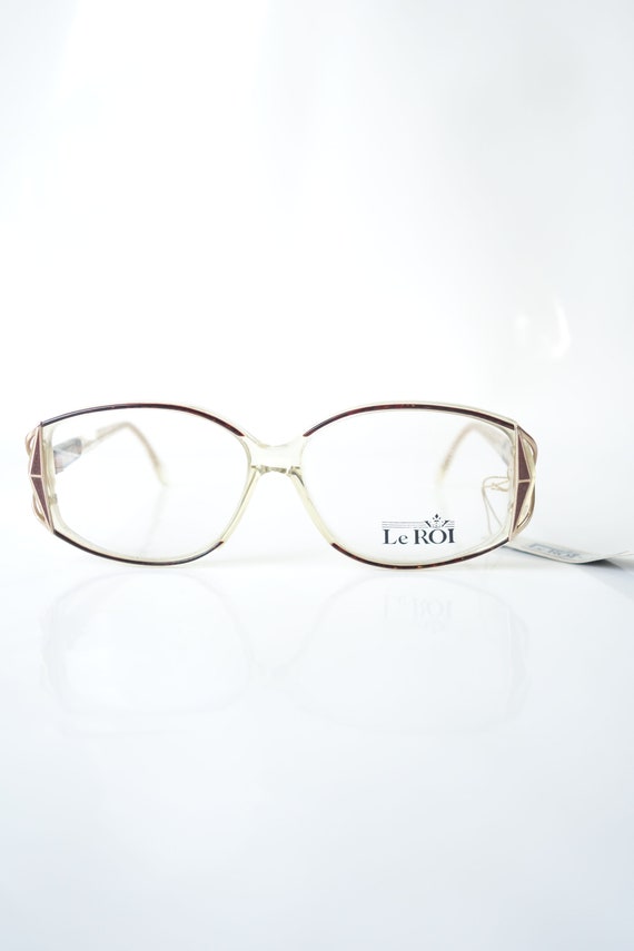 Vintage Womens Avant Garde Glasses – Deadstock Ox… - image 3