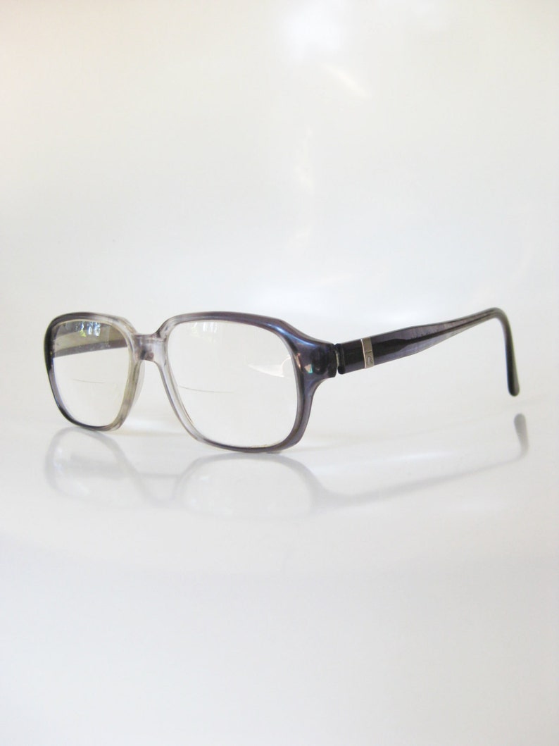 Vintage Mens Rodenstock Glasses Eyeglasses 1980s Grey Charcoal | Etsy