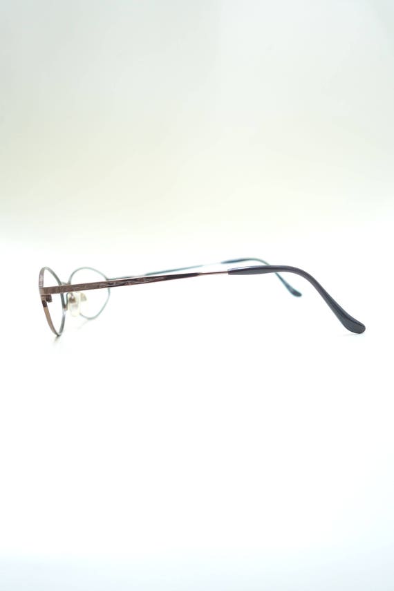 1990s Matrix Glasses - 90s Small Eyeglasses - Ava… - image 4