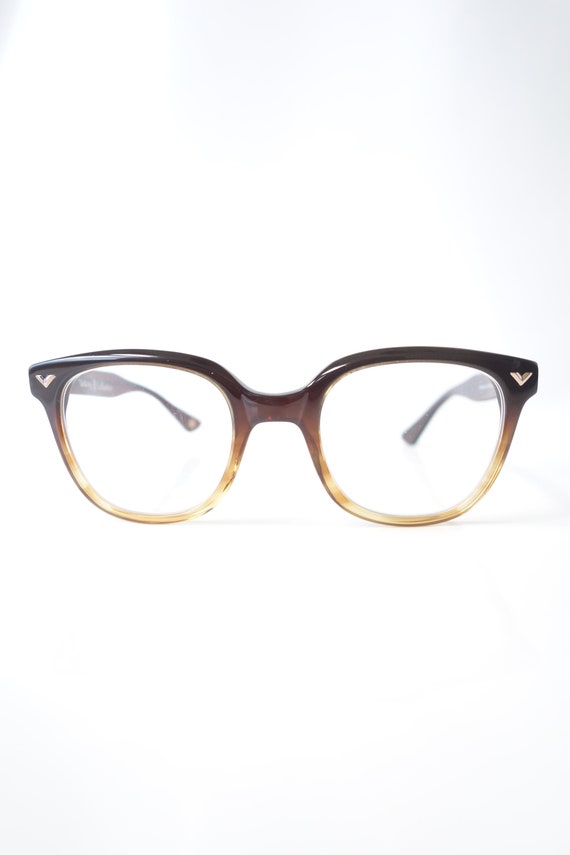 Victory Optical Mens Horn Rim Eyeglasses – Brown … - image 2