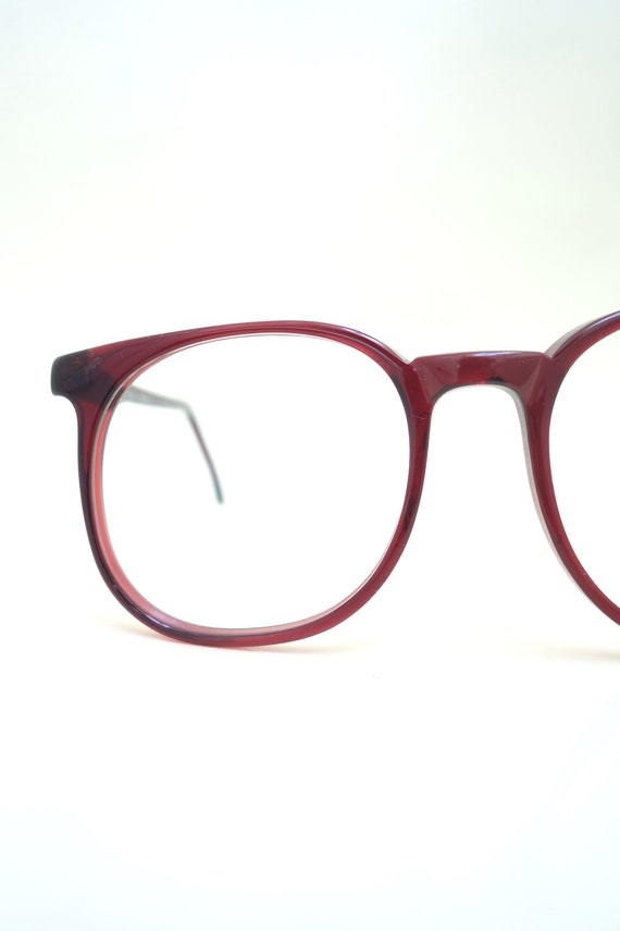 Red Womens Eyeglasses - Round Vintage Glasses - Ro